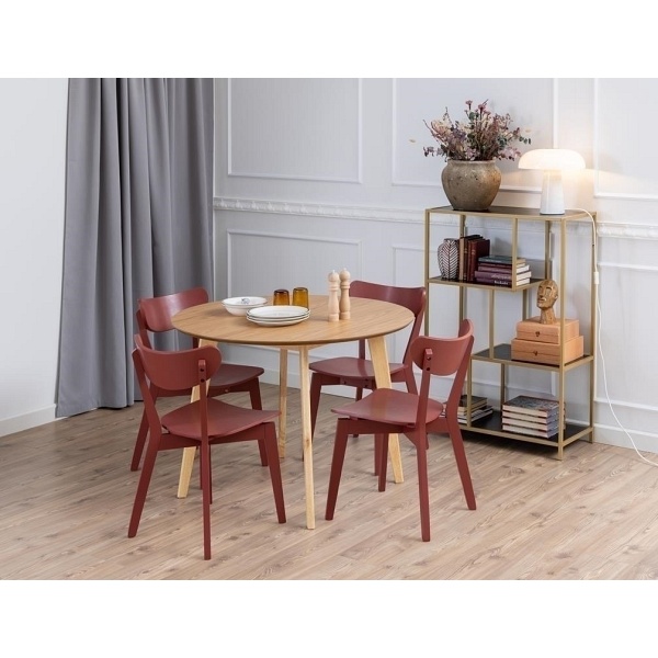 Krzesło Roxby bordowe - ACTONA